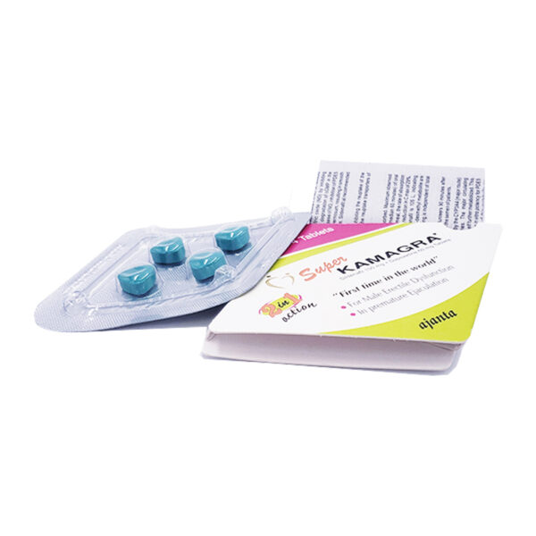 SUPER KAMAGRA 雙效偉哥威而鋼 印度卡瑪格 助勃增硬+持久延遲 澳門正品 4顆/盒 - Image 3